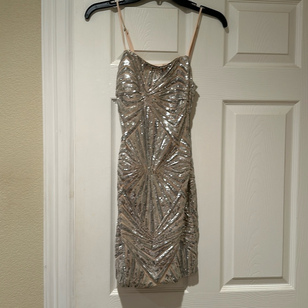 Silver dress